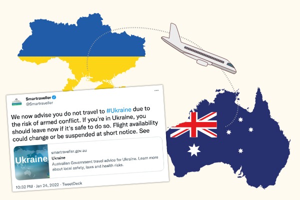 SAVAŞ KAPIDA MI?Avustralya ‘UKRANYA’YI TERK EDİN’ dedi