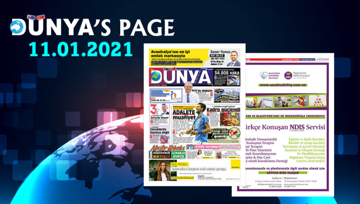 Avustralya DÜNYA’sında bu hafta