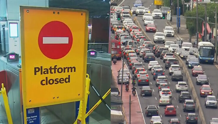 SYDNEY – TRENLER DURDU TRAFİK ALT ÜST Grev mi? Anlaşmazlık mı?