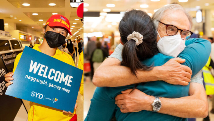 GELDİLER! Havaalanları film sahnelerini aratmadı