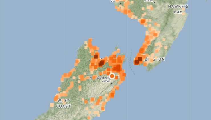 YENİ ZELANDA SALLANDI Son durum bilgisi