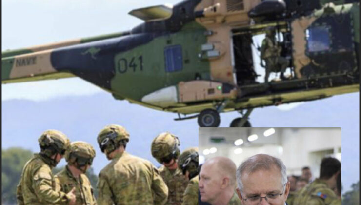 AVUSTRALYA ORDUSU BÜYÜTÜLECEK Morrison, Gelibolu Kışlasından seslendi