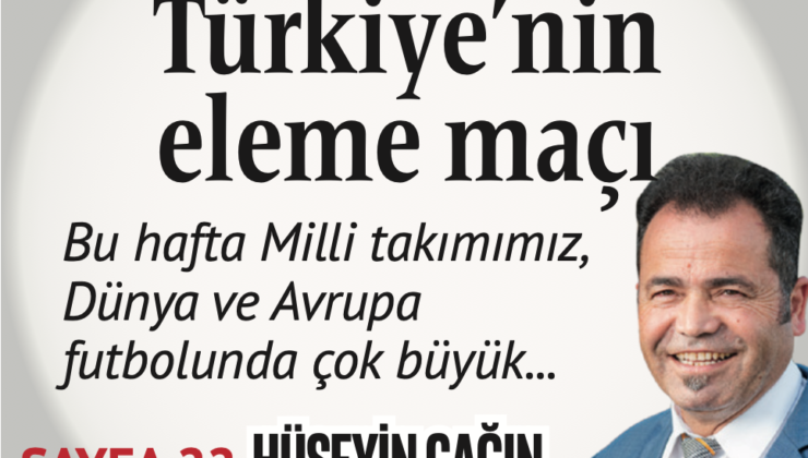 TÜRKİYE’NİN ELEME MAÇI Çakma eski hakemlerin şovu engellenmeli