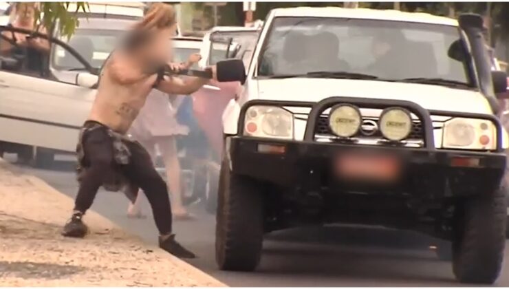 MELBOURNE’DA OKUL ÇIKIŞI Öğrencileri korkutan görüntüler VİDEO