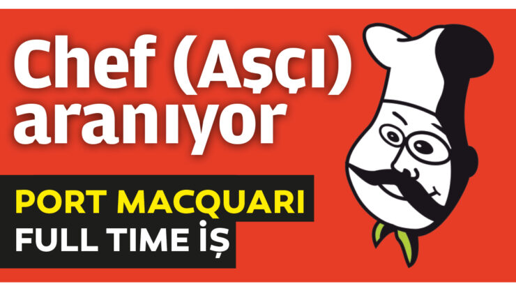 CHEF -AŞÇI- ARANIYOR Fırsatı kaçırmayın!