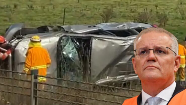 Başbakan’ın konvoyunda kaza SEÇİM GEZİSİ İPTAL