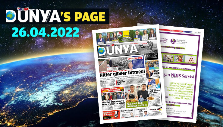 DÜNYA GAZETESİ BU HAFTA ‘Hitler gibiler bitmedi’