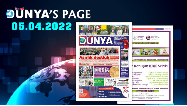 BU HAFTA DÜNYA GAZETESİ THIS WEEK’S DUNYA NEWSPAPER