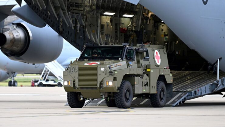 Avustralya’nın savaş araçları Ukrayna ulaştı GÜÇ KATACAK