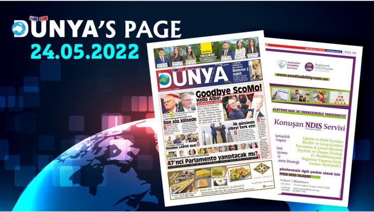 Goodbye ScoMo! Hello Albo! DÜNYA GAZETESİ BU HAFTA