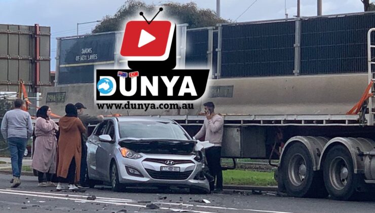 Campbellfield’de kaza YARALI VAR – VİDEO