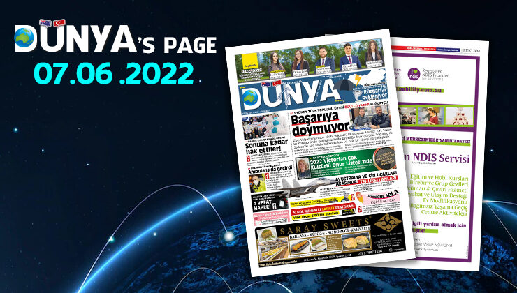 Ödüllü toplum bireylerimiz DÜNYA GAZETESİ BU HAFTA