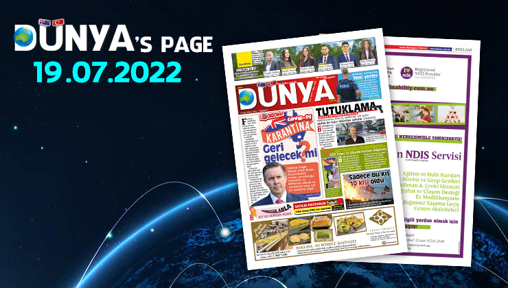 DÜNYA GAZETESİ BU HAFTA