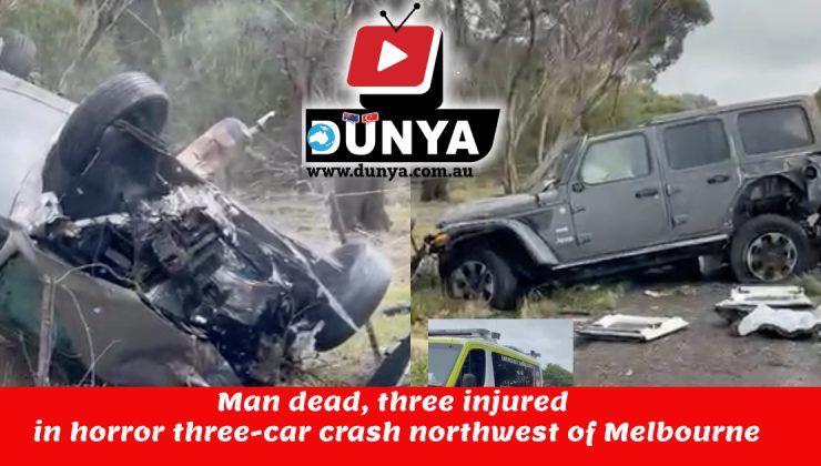 BÜYÜK KAZADA 1 ÖLÜ – 3 YARALI Olay yerinden görüntüler