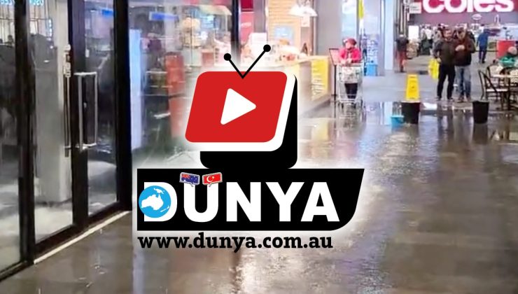 Craigieburn Central’ı su bastı VİDEO HABER