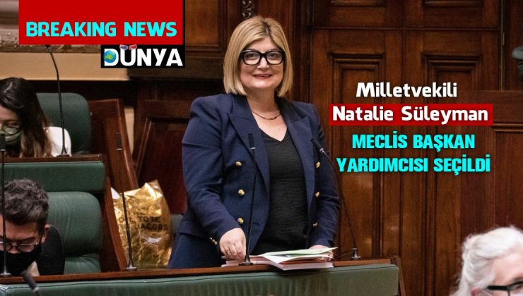 NATALIE SULEYMAN BİR KEZ DAHA TARİHE GEÇTİ İşte ilk duyguları