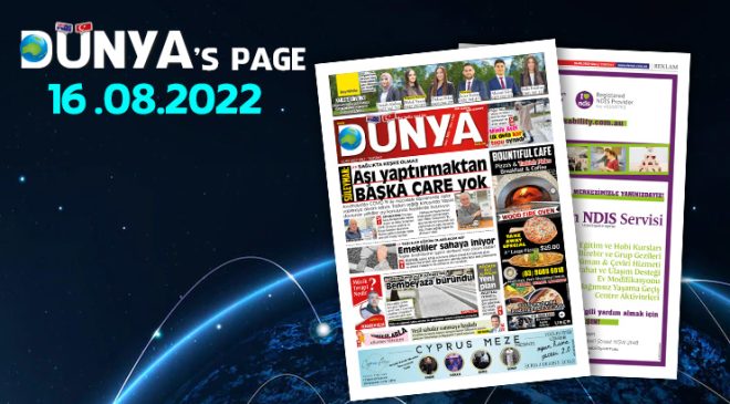 DÜNYA GAZETESİ BU HAFTA
