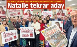 Natalie Süleyman’a büyük destek