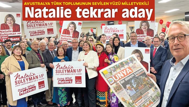 Natalie Süleyman’a büyük destek