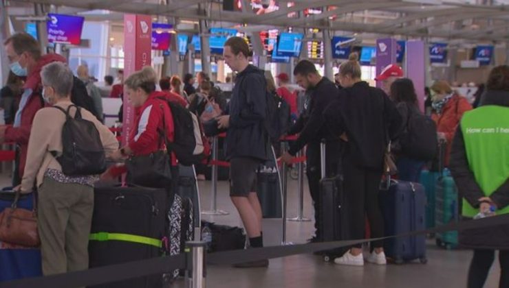 SYDNEY HAVAALANINDA KAOS Uçuşlar iptal