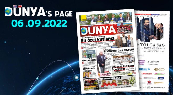 DÜNYA GAZETESİ YENİ SAYISI Dopdolu haber dolu
