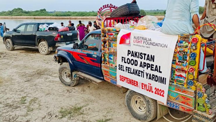 Afetzedelere acil gıda yardımında bulunuldu