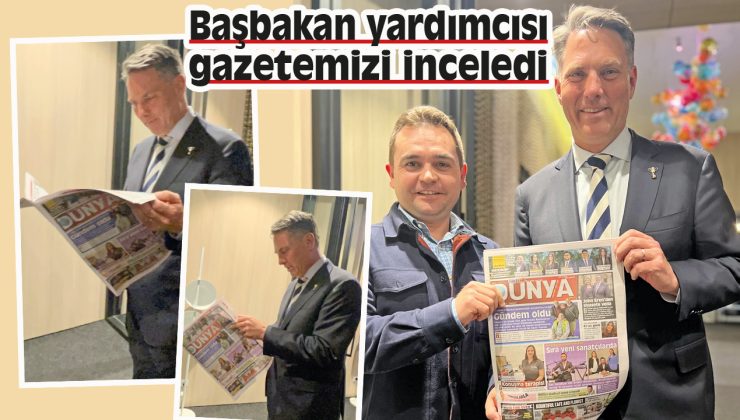 Richard Marles ile bir araya geldik