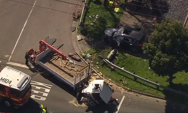 THOMASTOWN – OKUL ÇAĞINDAKİ ÇOCUKLAR KAZA YAPTI