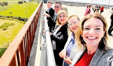 HAVALİMANI DEMİRYOLU İNŞASI BAŞLADI