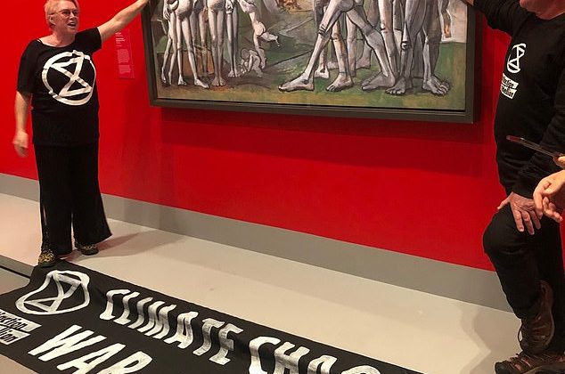 ‘iklim kaosu = savaş + kıtlık’ PICASSO’DA MI BÖYLE DÜŞÜNDÜ