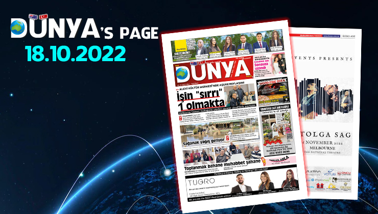 BU DÜNYA’DA BİR OLMAK Yeni sayı çıktı!