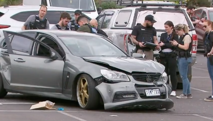 Campbellfield Kmart otoparkında silah sesleri!