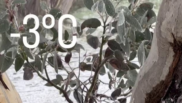 BAHAR BİTERKEN VICTORIA’YA KAR YAĞDI