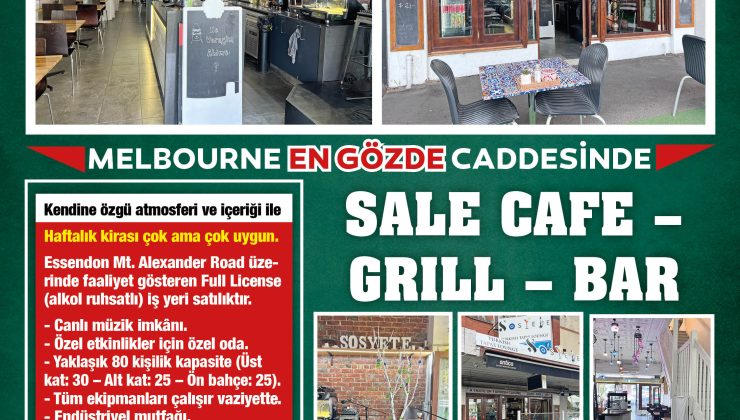 AVUSTRALYA GENELİ SATILIK VE ELEMAN İLANLARI