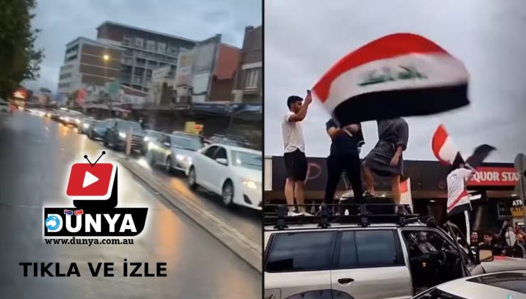 MİLLİ TAKIMLARI KAZANDI Avustralya’daki trafik kelimenin tam anlamıyla durdu
