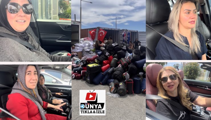 YARDIM İÇİN MARKETLERDE NE VARSA ALINDI