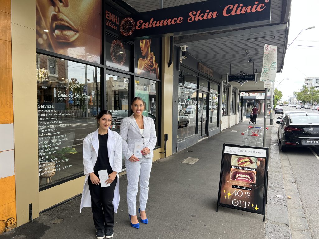 Melbourne’deki Enhance Skin Cosmetic Clinic’te ozon sauna cihazıyla eyalette bu tedaviyi uygulayan ilk firma oldu.