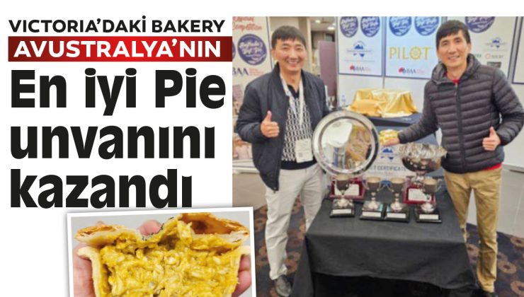 Victoria’daki Bakery, Avustralya’nın en iyi Pie unvanını kazandı