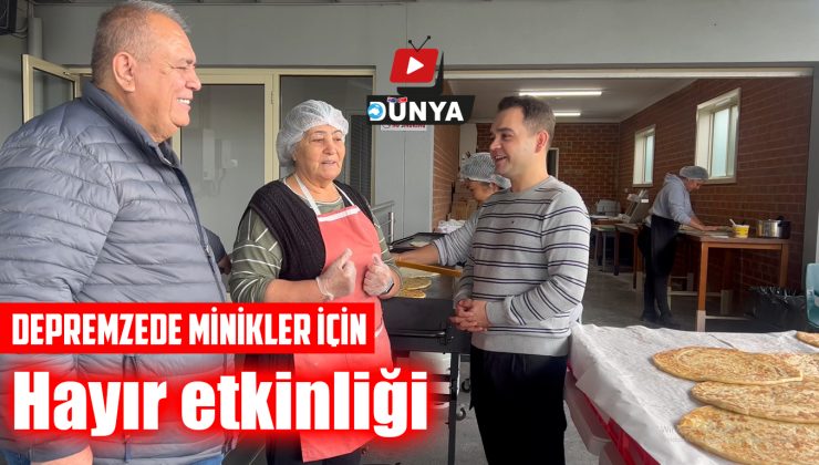 Katmer bahane<br>“hayır” şahane!