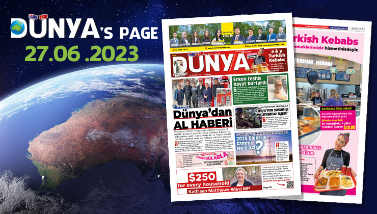 YENİ SAYI ÇIKTI Dünya’dan AL HABERİ