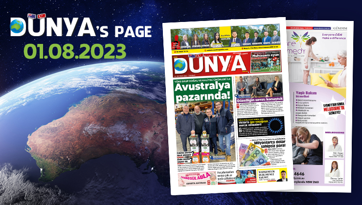 YENİ SAYI ÇIKTI Zeytinin Kralı Avustralya’da