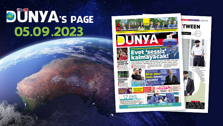 YENİ SAYI ÇIKTI It’s time to vote