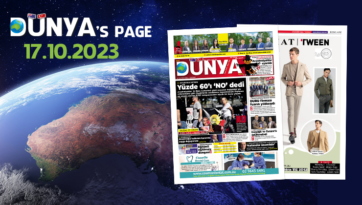 YENİ SAYI ÇIKTI Avustralya NO Dedi