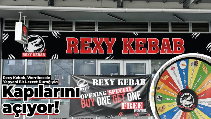 Rexy Kebab’tan Bir Kebab Dükkanı Daha
