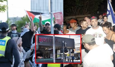 Burgertory protestosu CAULFIELD’DE GERGİN ANLAR – VIDEO HABER