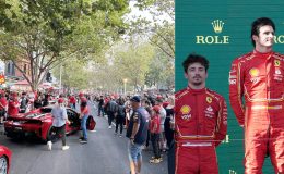 FERRARI’DEN 2 İSİM PODYUMDA Lygon St Çoşku