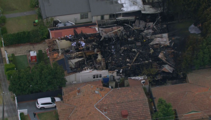 MELBOURNE ‘kabus’ şeklindeki ev yangınından kurtulan aile