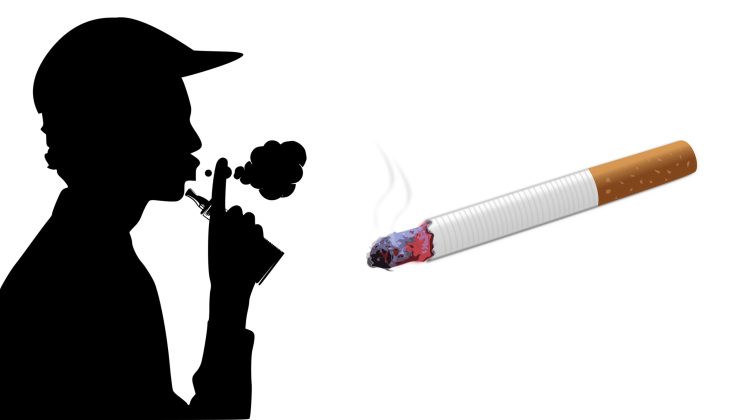 E-sigara dumanı SİGARA Dumanın Önüne geçti