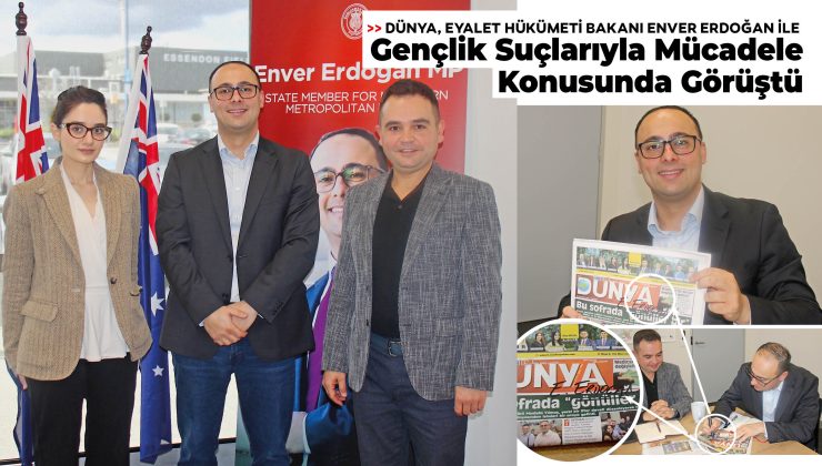 BAKAN ENVER ERDOĞAN İLE ÖZEL RÖPORTAJ