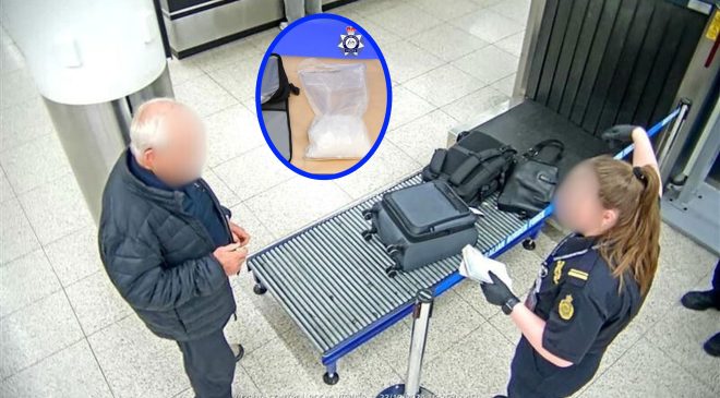 Havaalanında 3 Kg uyuşturucuyla yakalandı (77)